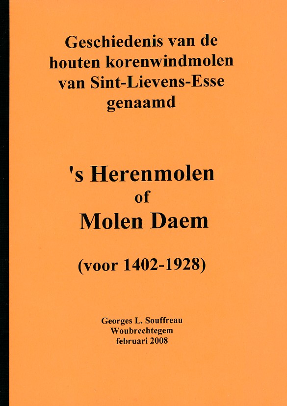 BB OV 175 Gesch. van de houten korenwindmolen van Sint-Lievens-Esse etc. (2008)