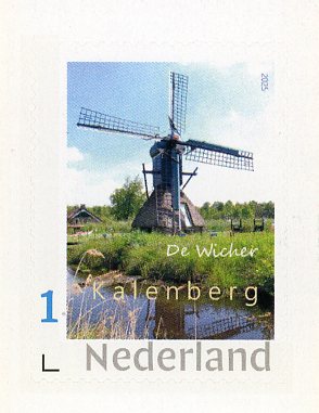 Postzegel De Wicher Kalenberg (Ov.) 2025 zelfklevend